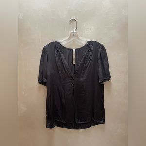 Black Raquel Allegra flutter blouse
